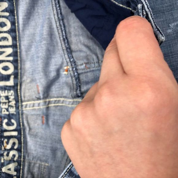 Pepe London Jeans Size 34 Blue - Picture 9 of 10